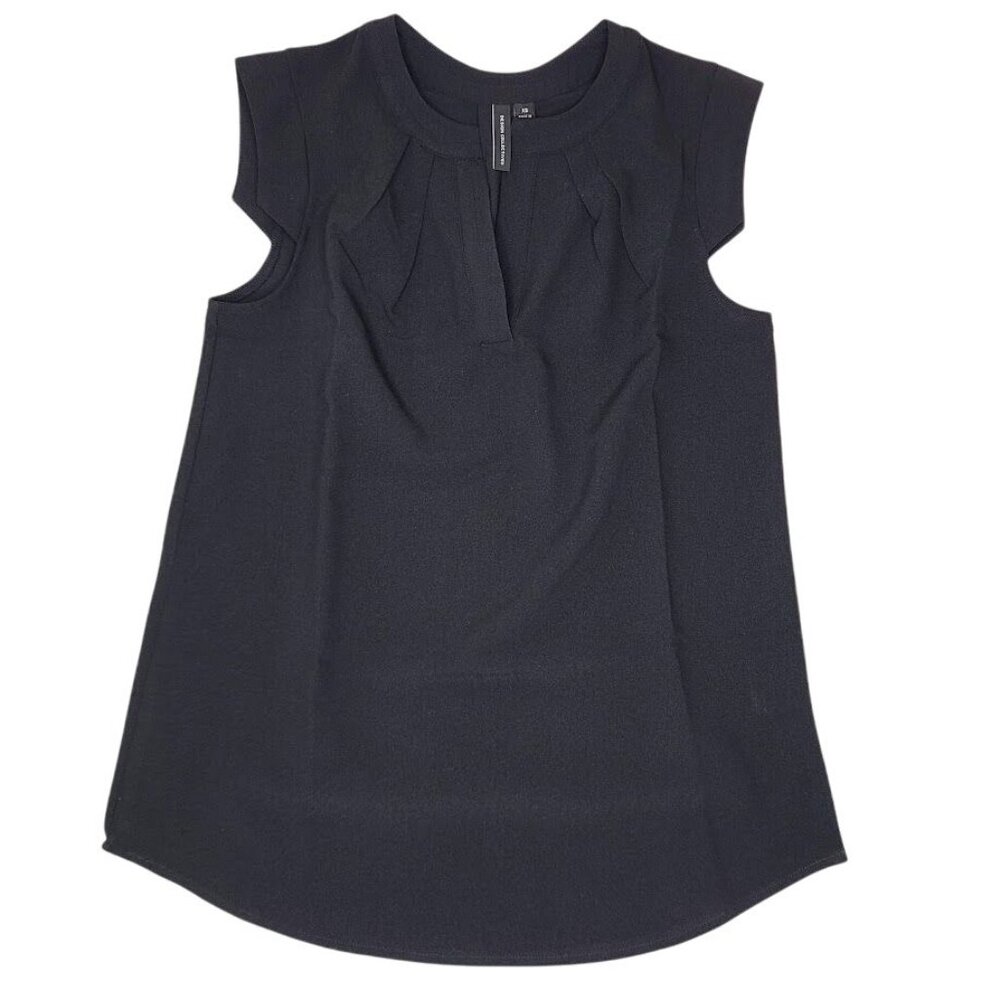 Design Collective Black Sleeveless Blouse Top Womens Size XS NIP